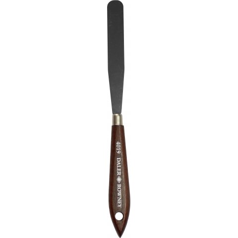 Cuchillo palet mango madera No. 19, l = 225 mm, recto, redondeado