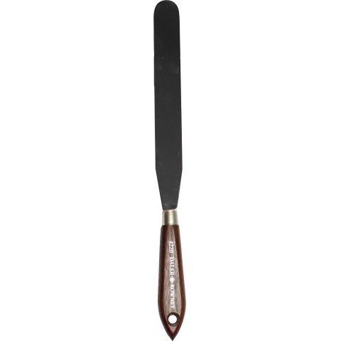 Cuchillo palet mango madera No. 220, l = 320 mm, recto, redondeado