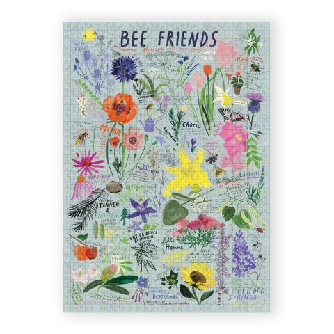 Wonderpieces, zeitgenössisch puzzeln Rinah Lang, Bee Friends