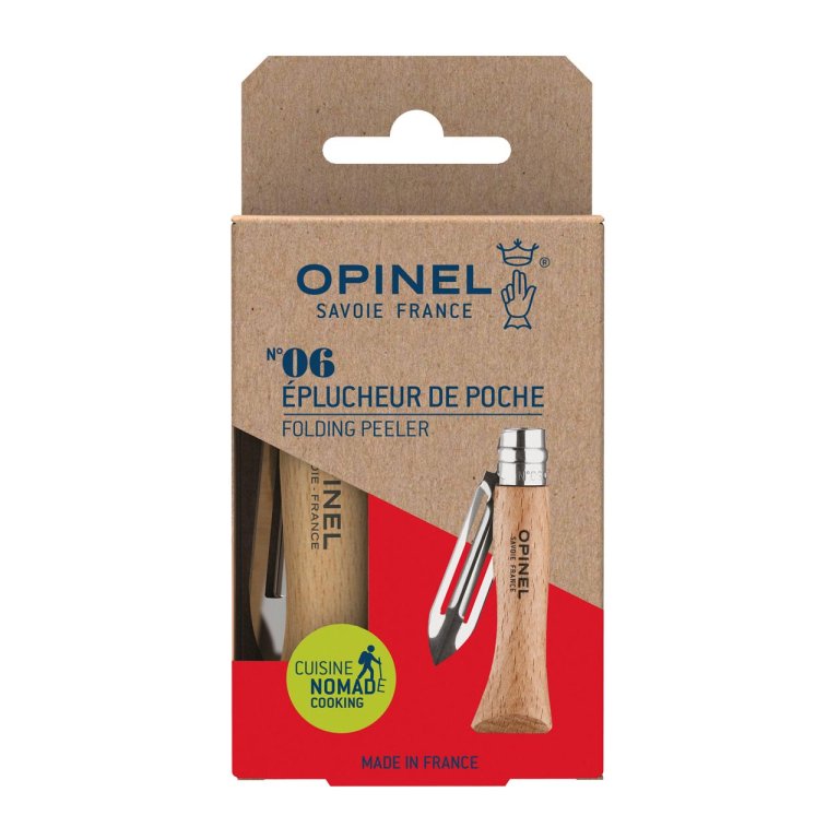 Opinel Taschenschälmesser Edelstahl Nr. 06