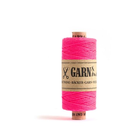 Bäcker-Garn s = 1 mm, l = 45 m, neonpink
