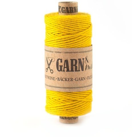 Bäcker-Garn s = 1 mm, l = 45 m, senfgelb