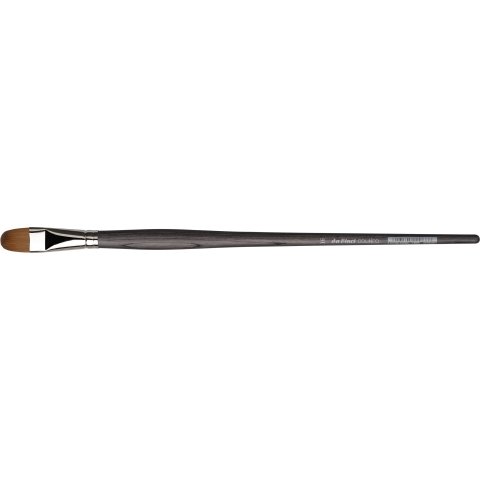 Pincel al óleo Da Vinci Colineo, lengua de gato facon Serie 1825, encaje sintético extrafino, talla 16