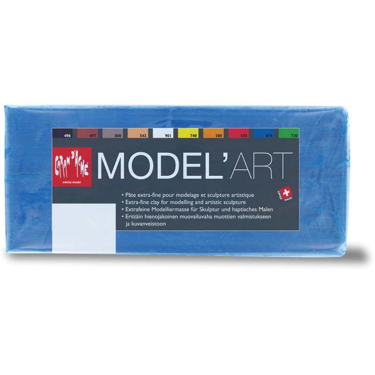 Model'Art Trickfilm-Plastilin farbig