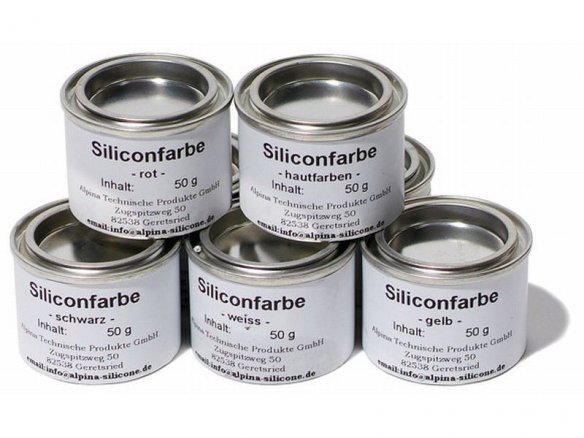 Dyes for silicone