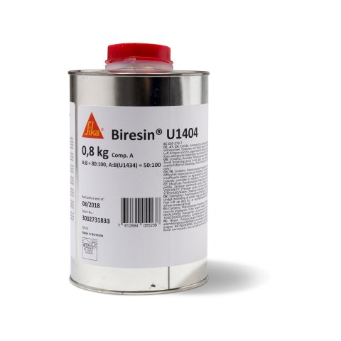 Resina per stampi/plasmare PUR U1404 Resina U1404 (isocianato) 800 g in contenitore in latta