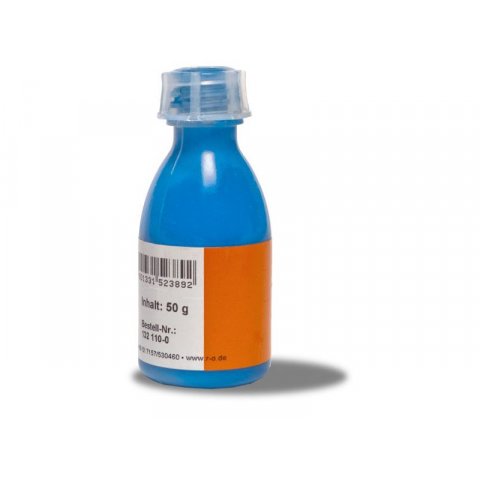 Dyes for synthetic resins 50 g in PE-bottle, signal blue (RAL 5005)
