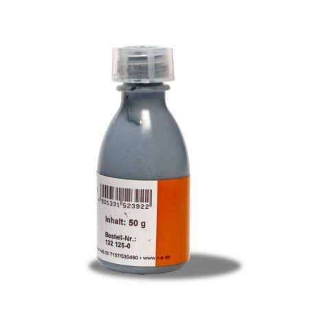 Dyes for synthetic resins 50 g in PE-bottle, silver-grey (RAL 7001)