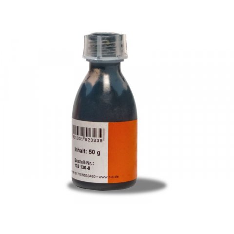 Tintes para resinas sintéticas 50 g en frasco de PE, negro (RAL 9005)
