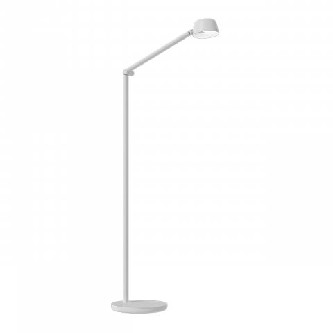 Lámpara de pie Motus Floor 2, de tenue a cálida, brazo articulado 8,46 W, 2,7-4k K, 810 lm, CRI&gt;90, blanco