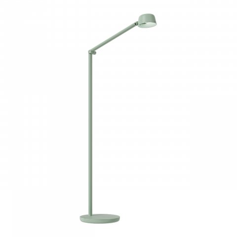 Lámpara de pie Motus Floor 2, de tenue a cálida, brazo articulado 8,46 W, 2,7-4k K, 810 lm, CRI&gt;90, Verde agradable