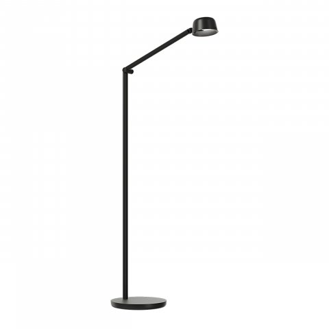 Lámpara de pie Motus Floor 2, de tenue a cálida, brazo articulado 8,46 W, 2,7-4k K, 810 lm, CRI&gt;90, negro