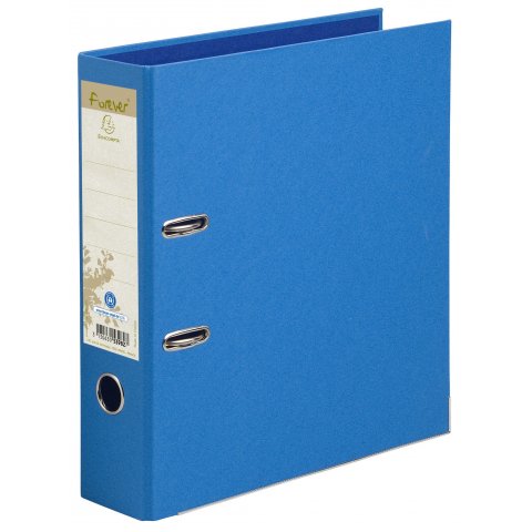 Exacompta Recycling Folder Forever for DIN A4, spine width 80 mm, light blue