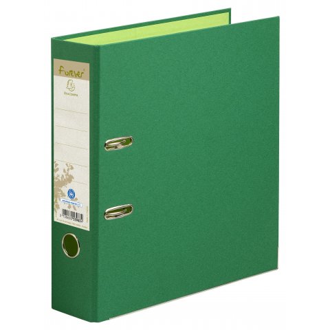 Exacompta Recycling Folder Forever for DIN A4, spine width 80 mm, dark green