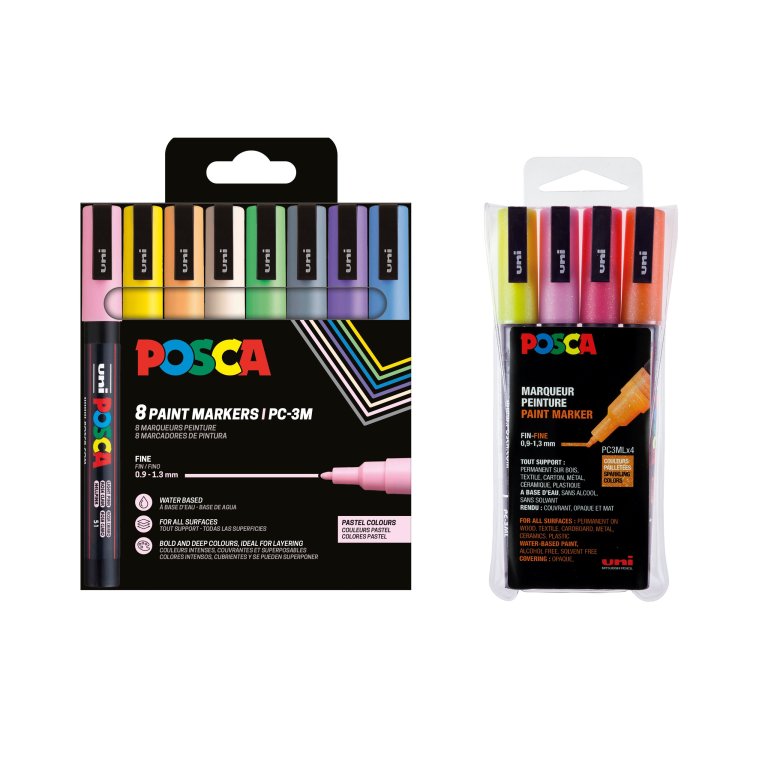 Uni Posca Marker PC-3M, Set