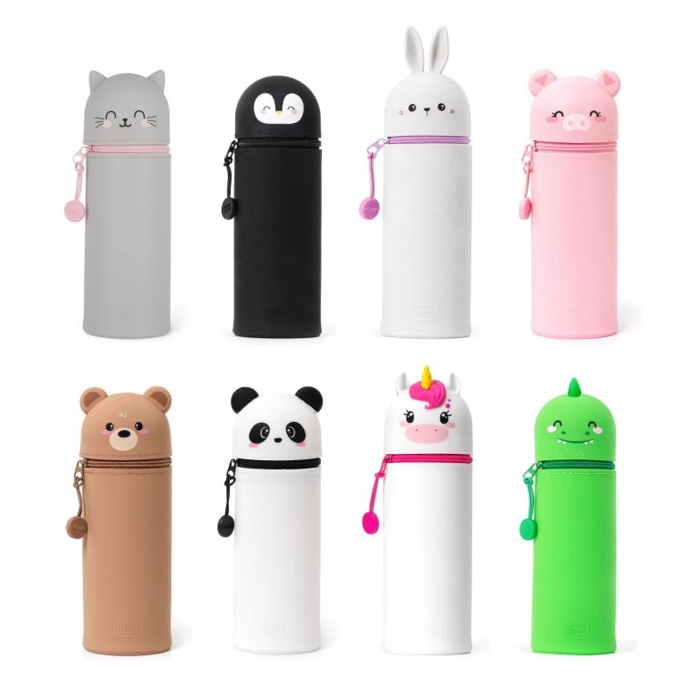 Legami pencil case and pen holder, silicone
