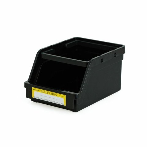 Penco caja de almacenamiento Pile-Up Caddy, apilable 13 x 9,7 x 18,5 cm, negro