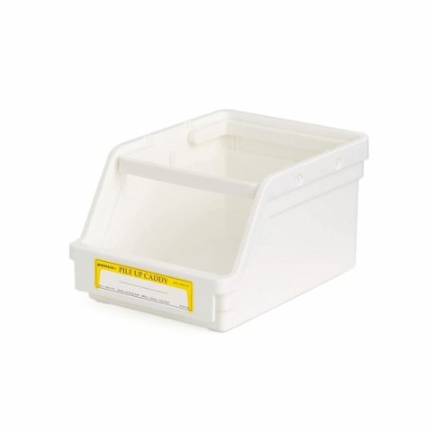 Penco caja de almacenamiento Pile-Up Caddy, apilable 13 x 9,7 x 18,5 cm, blanco