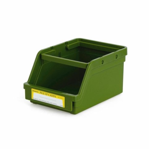 Penco caja de almacenamiento Pile-Up Caddy, apilable 13 x 9,7 x 18,5 cm, verde