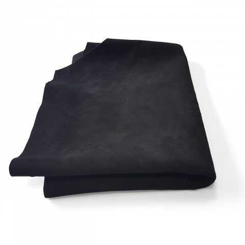Leather cutting DIN A2, approx. 40 x 60 cm, black