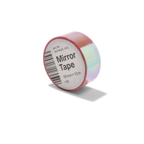 Modulor mirrored adhesive tape w = 19 mm, 10 m, pink