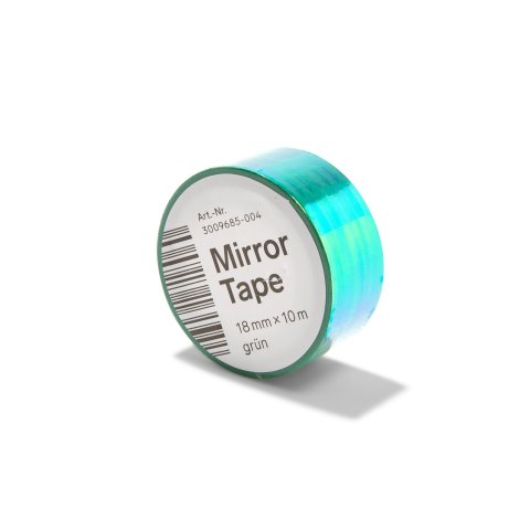Modulor Klebefilm Mirror Tape b = 19 mm, 10 m, grün
