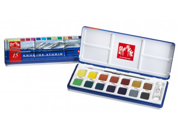 Set colori gouache solidi Caran d'ache Studio