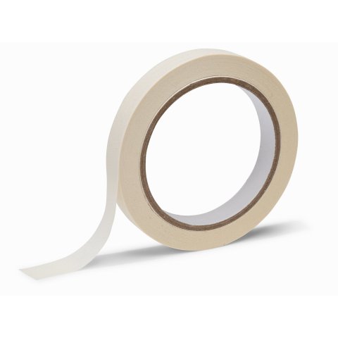 Design Kreppband für Tape Art, 15 mm 25 m, einfach repositionierbar, weiß