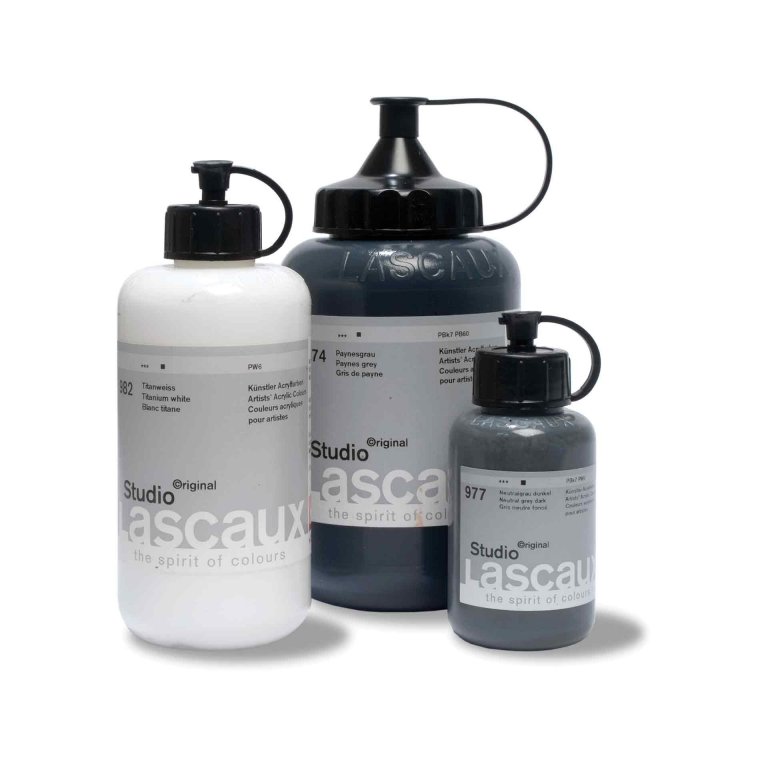 Lascaux Studio Acrylics - Light Blue, 85 ml bottle