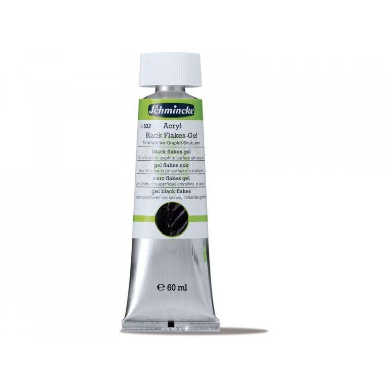 Gel flakes nero Schmincke Black Flakes