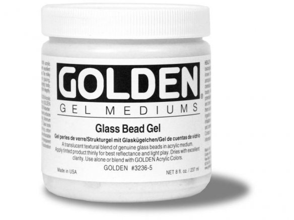 Gel stutturante perline Golden Glass Bead