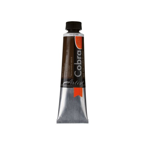 Royal Talens Vernice ad olio a miscibile acquoso Cobra Tubo di metallo da 40 ml, colore naturale (408)