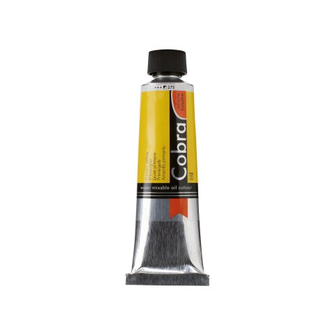 Royal Talens water-miscible oil paint Cobra 150 ml tube, primary yellow (275)