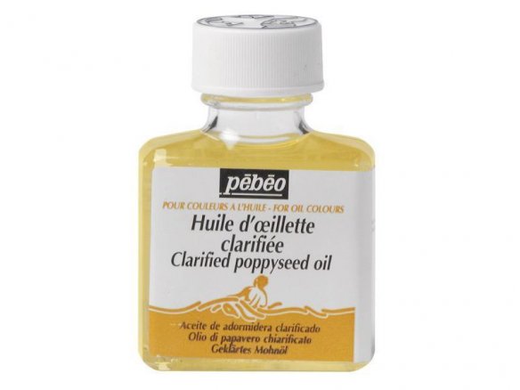 Aceite de adormidera Pebeo, clarificado
