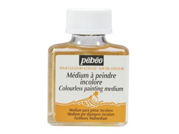 Medium para pinturas al óleo Pebeo, incoloro