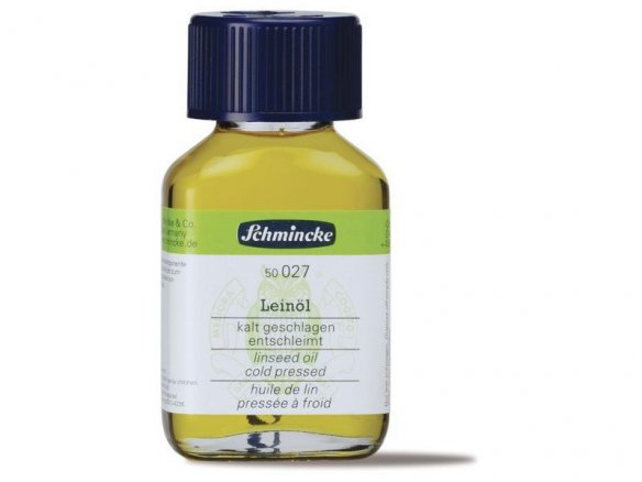 Olio di lino Schmincke, spremitura a freddo