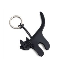 Llavero Fabriano Animales de cuero, incl. llavero, gato