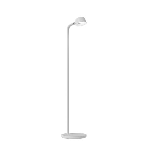 Luxo Motus Floor 1 lámpara de pie, de tenue a cálida 8,46 W, 2,7-4k K, 810 lm, CRI>90, blanco