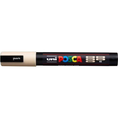 Uni Posca Marker PC-5M Rundspitze 1,8 mm - 2,5 mm, beige