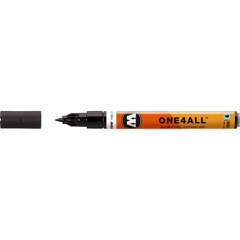 Molotow One4all 127HS-EF paint marker line width 1 mm, signal black (180)