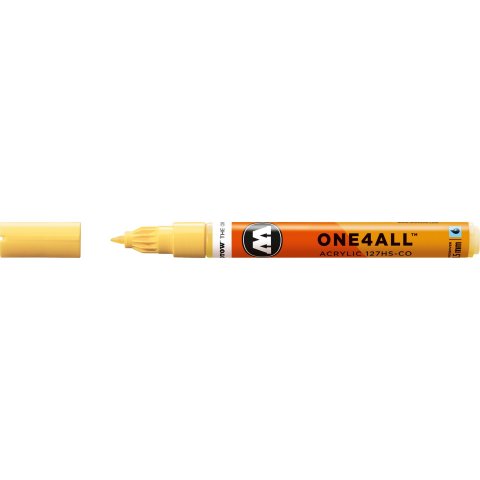 Molotow One4all 127HS-CO paint marker stroke width 1,5 mm, vanilla pastel (115)