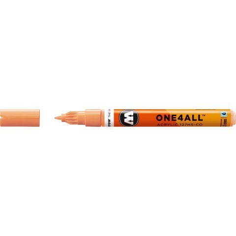 Molotow One4all 127HS-CO paint marker stroke width 1,5 mm, peach pastel (117)