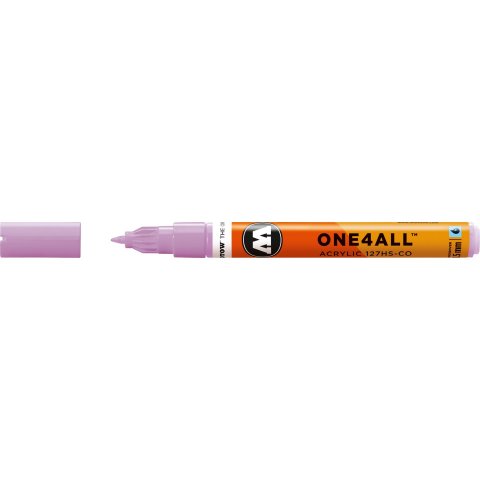 Molotow One4all 127HS-CO paint marker stroke width 1,5 mm, lilac pastel (201)