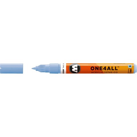 Molotow One4all 127HS-CO paint marker stroke width 1,5 mm, ceramic light pastel (202)