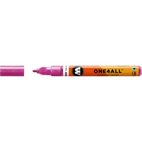 Rotulador Molotow One4all 127HS stroke width 2 mm, metallic pink (225)