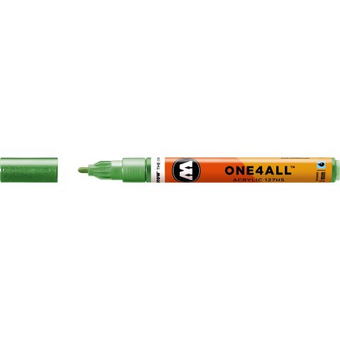 Pennarello Molotow One4all 127HS stroke width 2 mm, metallic green (226)