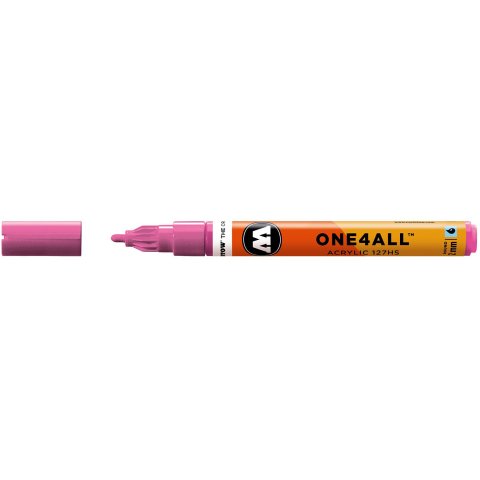 Molotow Paint Marker One4all 127HS Line width 2 mm, fuchsia pink