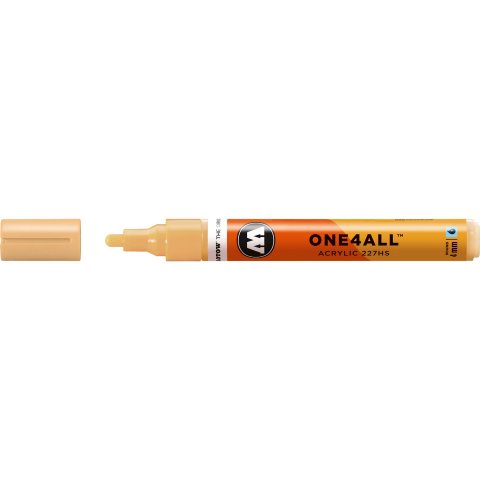 Molotow Paint Marker One4all 227HS line width 4 mm, sahara beige pastel (009)