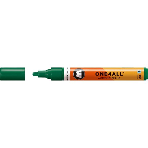 Molotow Paint Marker One4all 227HS line width 4 mm, Mr. Green (096)