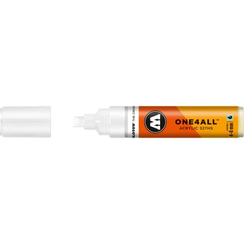 Molotow One4all 327HS paint marker stroke width 4-8 mm, signal white (160)